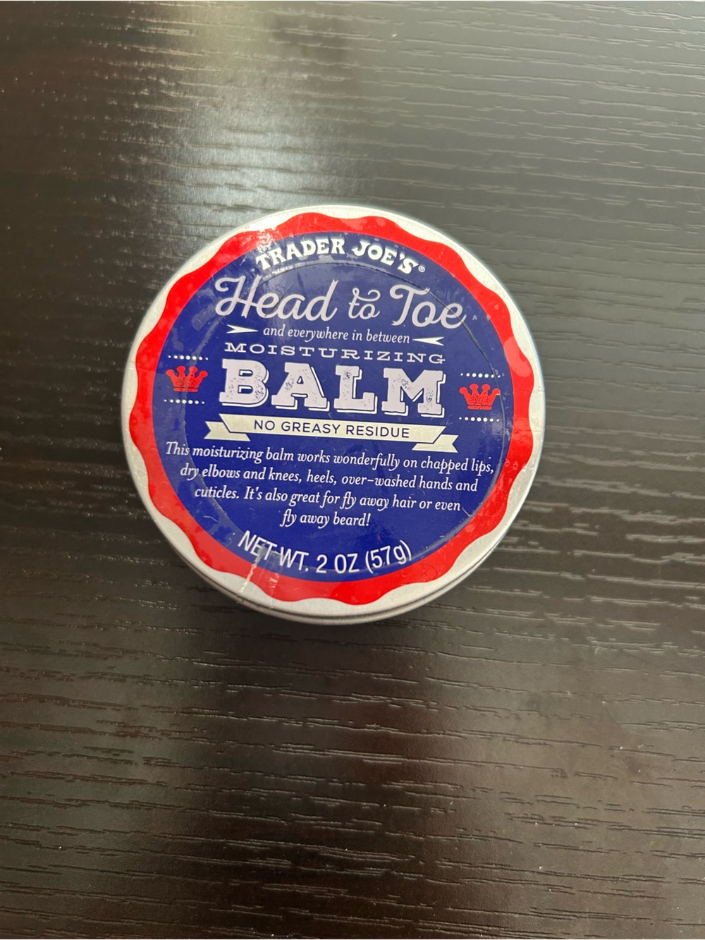 Head to Toe Balm - Blue & Red